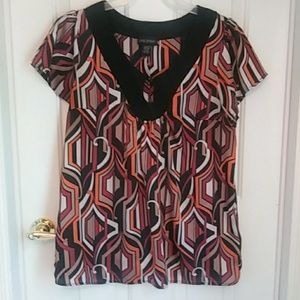 Lane Bryant Print Blouse